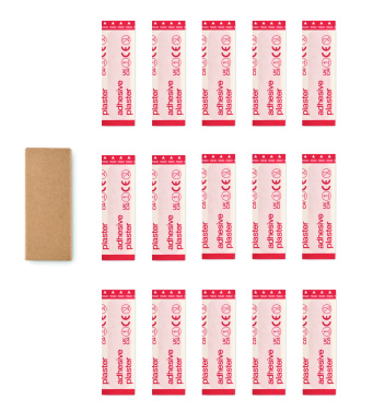 Logotrade promotional gift image of: 15 pieces adhesive plasters